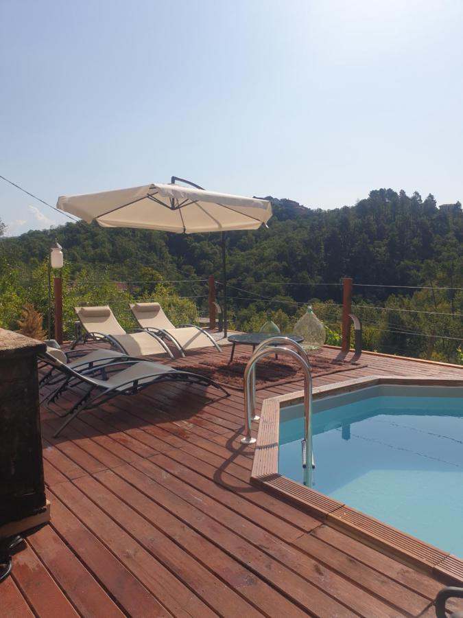 Maison De Village Avec Piscine Au-Dessus Des Cinque Terre Madonna del Trezzo Luaran gambar